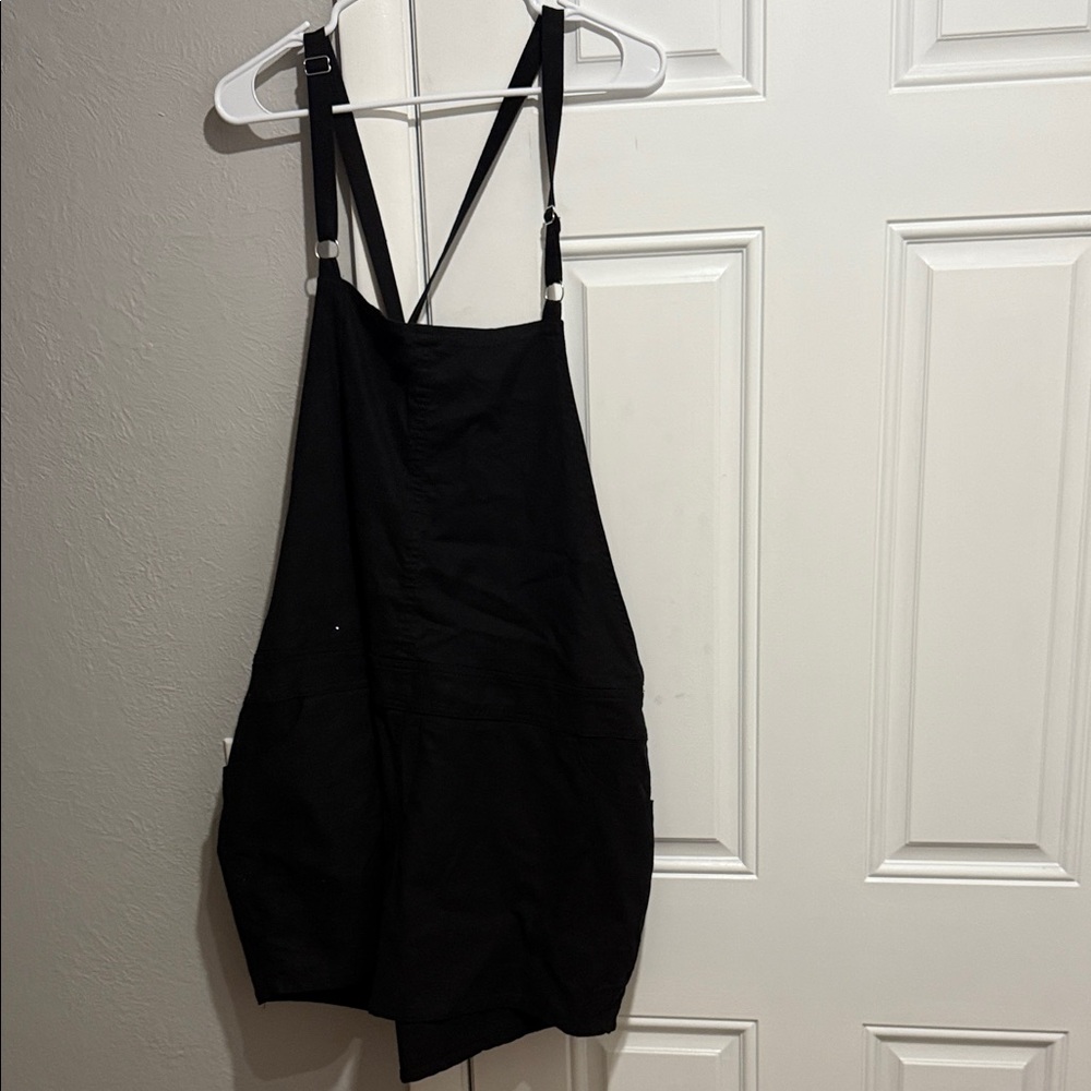 Black Overall romper